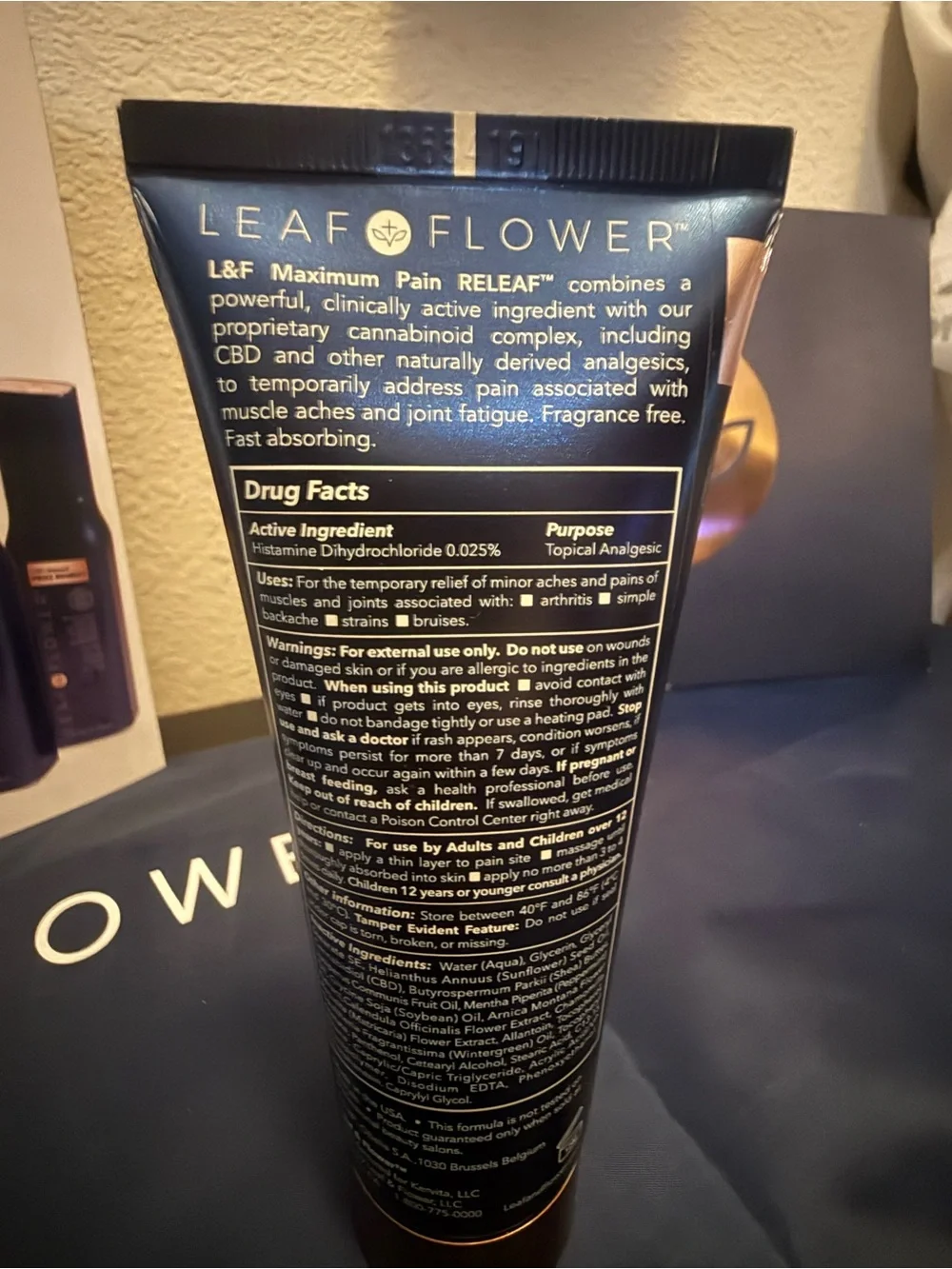Leaf and Flower Hair & Skin Luxury Hydration & Relief set